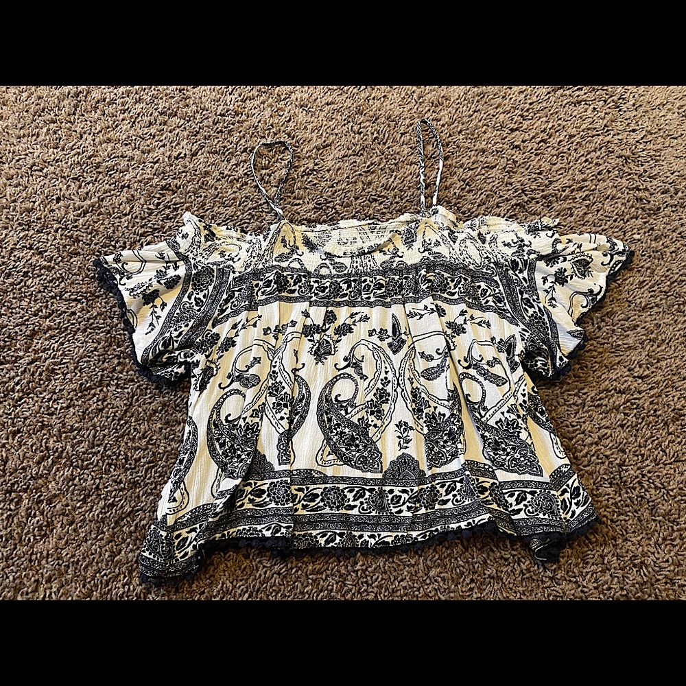 Off the shoulder, dressy top